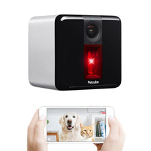 Load image into Gallery viewer, Petcube Play Smart Pet Camera with Interactive Laser Toy. Remote Dog/Cat Monitoring with HD 1080p Video, Two-Way Audio, Night Vision, Sound/Motion Alerts. App-Enabled Pet Safety and Home Security