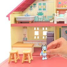 Load image into Gallery viewer, Bluey Family Home Playset with 2.5&quot; poseable Figure, Multicolor (13024)