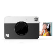 Load image into Gallery viewer, Kodak PRINTOMATIC Digital Instant Print Camera (Black), Full Color Prints On ZINK 2x3 Sticky-Backed Photo Paper - Print Memories Instantly