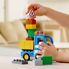 Load image into Gallery viewer, LEGO DUPLO Town Truck &amp; Tracked Excavator 10812 Dump Truck and Excavator Kids Construction Toy with DUPLO Construction Worker Figures