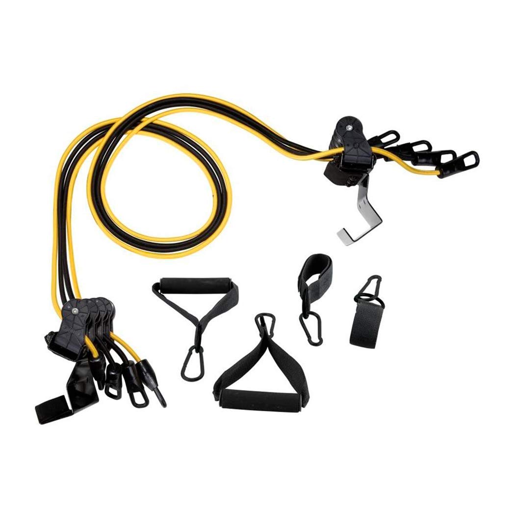 Gold's Gym Home Gym Total Body Resistance Training Exercise Program Door Attached