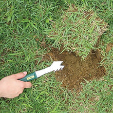 Load image into Gallery viewer, Nisaku NJP1810 Sod Cutter, Weeder &amp; Multitool, Authentic Tomita (Est. 1960) Japanese Stainless Steel, 1" Blade Width, 5" Ergonomic Plastic Handle