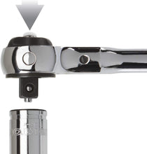 Load image into Gallery viewer, TEKTON 3/8 Inch Drive x 9 Inch Swivel Head Quick-Release Ratchet | 1491