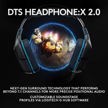 Load image into Gallery viewer, Logitech G432 DTS:X 7.1 Surround Sound Wired PC Gaming Headset (Leatherette)