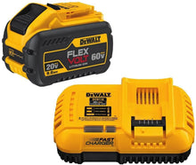 Load image into Gallery viewer, DEWALT 60V MAX FLEXVOLT Lithium Battery with Charger, 9-Ah (DCB118X1)