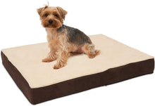 Load image into Gallery viewer, KOPEKS Rectangular Orthopedic Memory Foam Dog Bed - Includes Waterproof Inner Protector &amp; Removable Cover