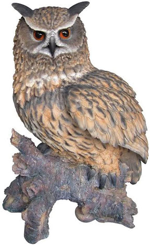 Hi-Line Gift Ltd Eurasian Eagle-Owl Statue