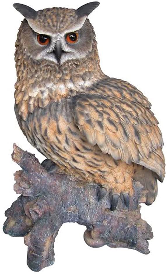 Hi-Line Gift Ltd Eurasian Eagle-Owl Statue