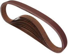 Load image into Gallery viewer, POWERTEC 111270 40 Grit Aluminum Oxide Sanding Belt (10 Pack)