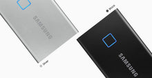 Load image into Gallery viewer, Samsung T7 Touch Portable SSD - 500GB - USB 3.2 (MU-PC500K/WW)