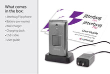 Load image into Gallery viewer, GreatCall Jitterbug Flip Easy-To-Use Cell Phone for Seniors