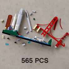 Load image into Gallery viewer, LEGO Architecture Skyline Collection 21043 San Francisco Building Kit includes Alcatraz model, Golden Gate Bridge and other San Francisco architectural landmarks (565 Pieces)