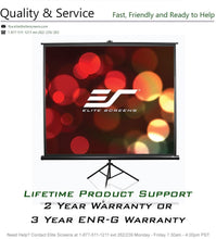 Load image into Gallery viewer, Elite Screens Tripod Series, Adjustable Multi Aspect Ratio Portable Indoor Outdoor Projector Screen