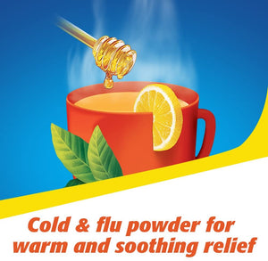 TheraFlu Night Time Multi-Symptom Severe Cold, Green Tea & Citrus, 6 Count