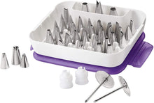 Load image into Gallery viewer, Wilton Master Decorating Tip Set, 55-Piece decorating tips, Cake Decorating Supplies