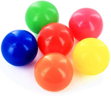 Load image into Gallery viewer, Click N&#39; Play Pack of 100 Phthalate Free BPA Free Crush Proof Plastic Ball, Pit Balls - 6 Bright Colors in Reusable and Durable Storage Mesh Bag with Zipper