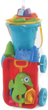 Load image into Gallery viewer, 20 piece sand toy set with wheelbarrow