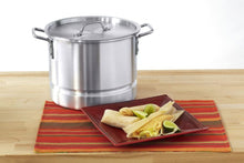 Load image into Gallery viewer, Aluminum Tamale and Steamer Pot