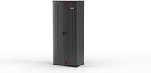 Load image into Gallery viewer, Suncast Commercial 19 Cubic Ft. Heavy-Duty Resin Cabinet with 4 Shelves, Black