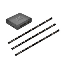 Load image into Gallery viewer, Thermaltake Pacific Lumi Plus 16.8 Million Colors Magnetic LED Strip 3 Pack CL-O014-PL00SW-A