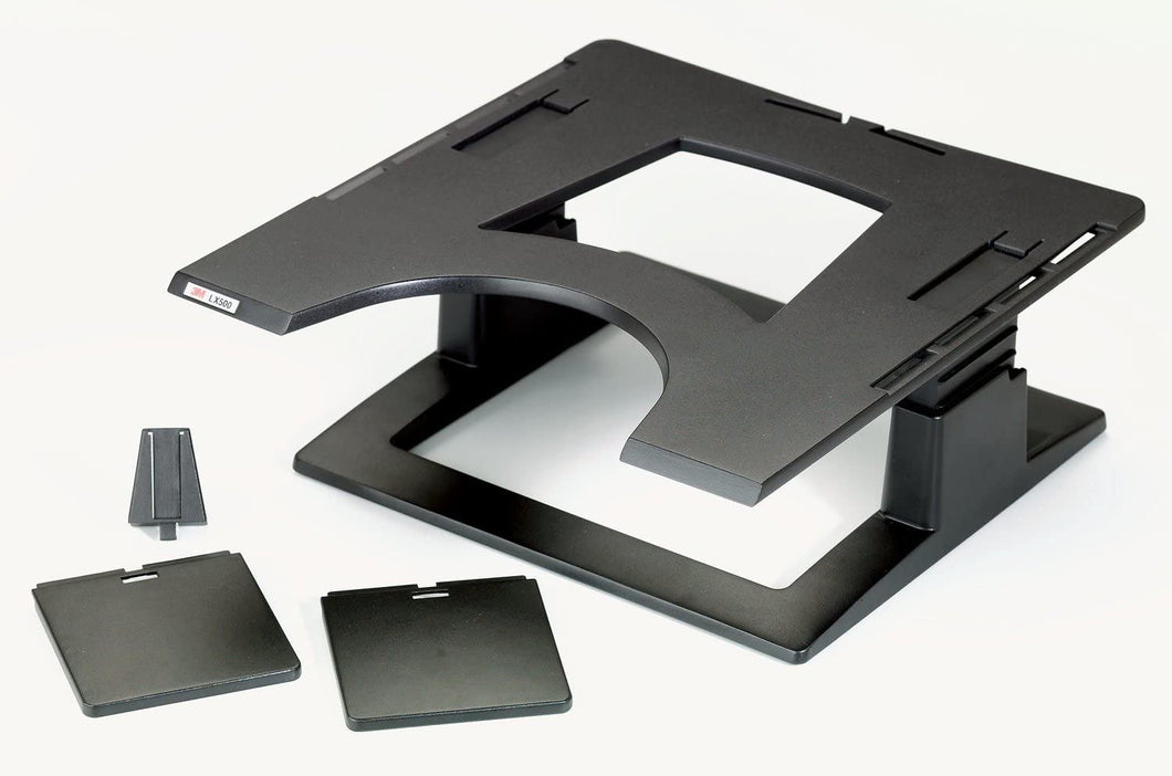 3M Adjustable Laptop Stand, Raise Screen Height to Reduce Neck Strain, 3