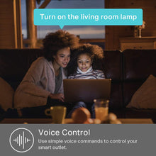 Load image into Gallery viewer, Kasa Smart Plug, 2-Outlets by TP-Link - Reliable WiFi Connection, Double the Outlets, Control from Anywhere, No Hub Required, Works with Amazon Alexa Echo &amp; Google Assistant (HS107)