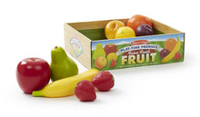 Load image into Gallery viewer, Melissa &amp; Doug Playtime Produce Fruits Play Food Set With Crate (9 pcs)