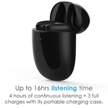 Load image into Gallery viewer, Optoma NuForce BE Free8 Truly Wireless Premium Earphones with 16h Battery Life, AAC+aptX, SpinFit Ear Tips and Charging case