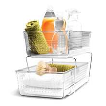Load image into Gallery viewer, madesmart 29091 Organizer 9" Lx 14.5" W x 10.5" H Clear-Without Dividers