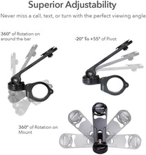 Load image into Gallery viewer, Rokform Pro Series Motorcycle Handlebar Phone Mount, Aircraft Aluminum, Twist Lock and Magnetic Security - Black