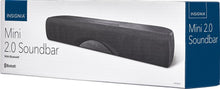 Load image into Gallery viewer, Insignia 2.0 Channel BlueTooth Mini Soundbar with Digital Amplifier