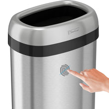Load image into Gallery viewer, iTouchless Trash Can and Recycle Bin