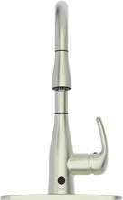 Load image into Gallery viewer, Bio Bidet FLOW Motion Sensor Kitchen Faucet, Brushed Nickel