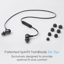 Load image into Gallery viewer, Optoma NuForce BE2 Wireless Bluetooth Earphones with Patented SpinFit eartips, 10h Battery, Microphone, AAC Support for iPhone
