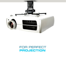 Load image into Gallery viewer, QualGear PRB-717-BLK Universal Ceiling Mount Projector Accessory