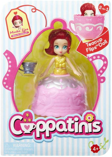 Cuppatinis Exclusive - Mocha Lisa - Teacup Flips to Doll
