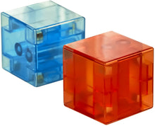 Load image into Gallery viewer, Magna-Qubix 29-Piece Clear Colors Set – The Original, Award-Winning Magnetic 3D Building Shapes – Creativity and Educational – STEM Approved