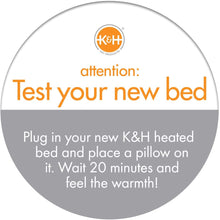 Load image into Gallery viewer, K&amp;H PET PRODUCTS Original Lectro-Kennel Outdoor Heated Pad with Free Cover
