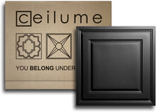 Load image into Gallery viewer, Ceilume 10 pc Stratford Ultra-Thin Feather-Light 2x2 Lay in Ceiling Tiles - for Use in 1&quot; T-Bar Ceiling Grid - Drop Ceiling Tiles