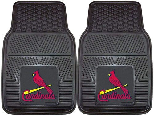 Heavy Duty Vinyl Car Mats - Set of 2 - St Louis Cardinals