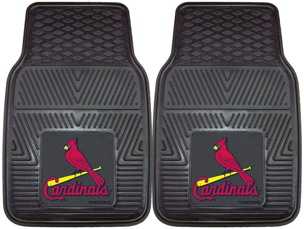Heavy Duty Vinyl Car Mats - Set of 2 - St Louis Cardinals