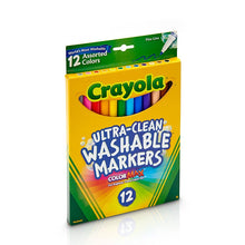 Load image into Gallery viewer, Crayola 12 Ct Fine Washable Markers