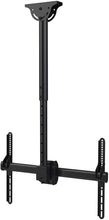 Load image into Gallery viewer, Promounts Apex Full Motion TV Ceiling Mount Bracket for 37-80” TVs up to 110 lbs, VESA from 200x200 to 600x400 with Bubble Level, Adjustable Height, 180° of Rotation, (UC-PRO310), Black