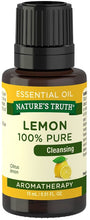 Load image into Gallery viewer, Nature's Truth Vitamins Essential Oil, Lemon, 0.51 Fluid Ounce