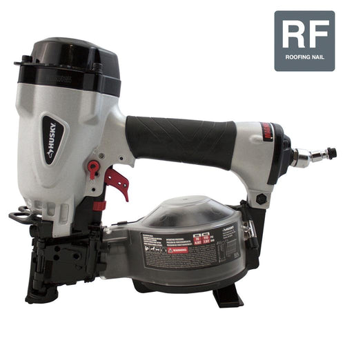 Husky Pneumatic 15 degree Coil Roofing Nailer