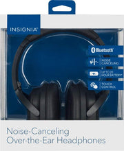 Load image into Gallery viewer, Insignia NS-AHBTOENC Wireless Noise Canceling Over-The-Ear Headphones - Black