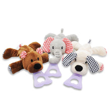 Load image into Gallery viewer, 4 in 1 Pacifier Holder, Pacifier case, Silicone teether, Visual Stimulation