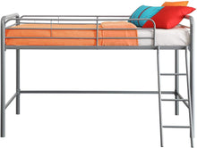 Load image into Gallery viewer, DHP Junior Loft Bed Frame With Ladder, Multifunctional Space-Saving Design