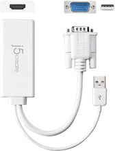 Load image into Gallery viewer, j5create VGA to HDMI Video Audio Adapter