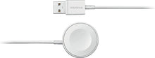 Load image into Gallery viewer, Apple MFi Certified 6&#39; Magnetic Charging Cable for Apple Watch - White